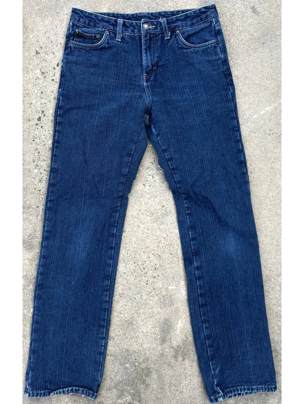 KUT From Kloth Toothpick Skinny Denim Jeans Womens 10P Blue Denim Cotton Blend